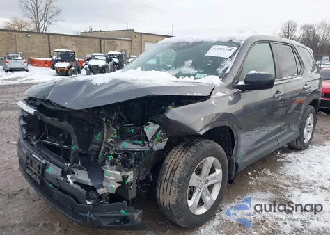 2024 Honda Pilot Lx/Sport из США, поврежденный, VIN 5FNYG1H24RB020986